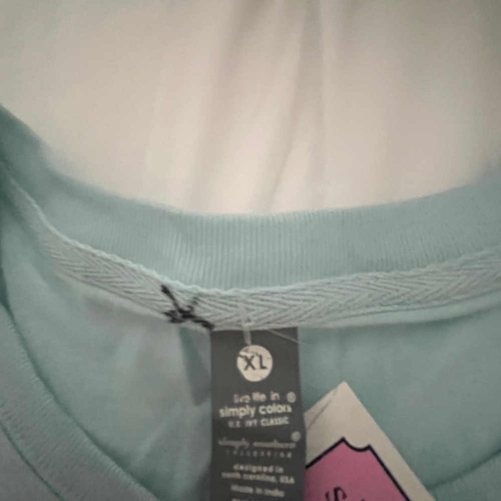 Simply Southern “ Home” Florida. Light Blue Graphic T-Shirt. Size XLarge - Picture 3 of 3